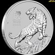 1oz Perth Mint Platinum Tiger Coin 2022