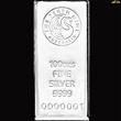 100oz Perth Mint Silver Cast Bar 