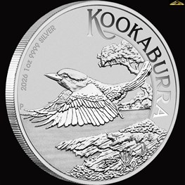 2026 1oz Silver Kookaburra Coin NEW